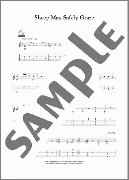 Sheep May Safely Graze (arr. Mark Phillips)(Johann Sebastian Bach) 楽譜 ギター（その他） ダウンロード