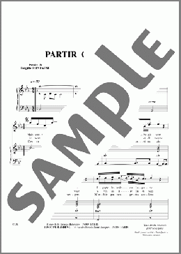 Partir Ou Rester(Brigitte Fontaine/Brigitte Fontaine & Areski Belkacem) 楽譜 ピアノ & ボーカル ダウンロード