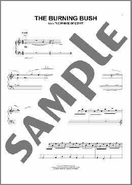 The Burning Bush (from The Prince of Egypt)(Hans Zimmer) 楽譜 ピアノ（ソロ） ダウンロード
