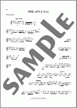 Pine Apple Rag(Scott Joplin) 楽譜 その他 ダウンロード