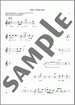 Three Times A Lady(Commodores) 楽譜 その他 ダウンロード