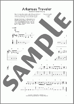 Arkansas Traveler (arr. Fred Sokolow)(Southern American Folksong) 楽譜 ギター（その他） ダウンロード