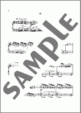 Suite For Piano - III. Vif(Francis Poulenc) 楽譜 ピアノ（ソロ） ダウンロード