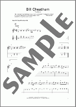 Bill Cheatham (arr. Fred Sokolow)(Traditional) 楽譜 ギター（その他） ダウンロード