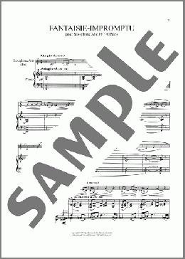 Fantaisie-Impromptu(Andre Jolivet) 楽譜 その他 ダウンロード