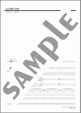 suicide note(Janne Da Arc) 楽譜 バンドスコア ダウンロード