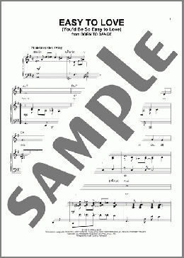 Easy To Love (You'd Be So Easy To Love) [Jazz version] (from Born To Dance) (arr. Brent Edstrom)(Cole Porter) 楽譜 ピアノ & ボーカル ダウンロード