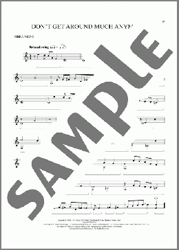 Don't Get Around Much Anymore(Duke Ellington) 楽譜 その他 ダウンロード
