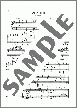 Bagatelle In B Minor, Op. 126, No. 4(Ludwig van Beethoven) 楽譜 ピアノ（ソロ） ダウンロード