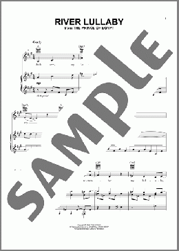 River Lullaby (from The Prince Of Egypt)(Amy Grant) 楽譜 ピアノ & ボーカル & ギター ダウンロード