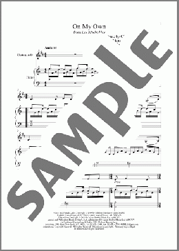 On My Own (from Les Miserables)(John Caird/Trevor Nunn/Alain Boublil/Jean-Marc Natel/Herbert Kretzmer/Claude-Michel Schonberg/Boublil and Schonberg) 楽譜 その他 ダウンロード