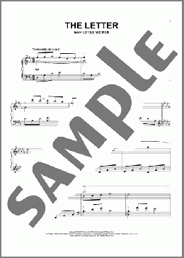 The Letter (from the Motion Picture Little Women)(Alexandre Desplat) 楽譜 ピアノ（ソロ） ダウンロード