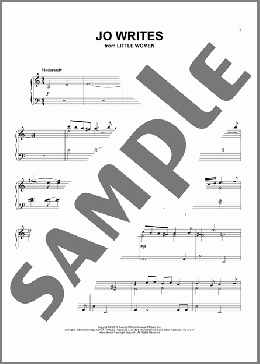 Jo Writes (from the Motion Picture Little Women)(Alexandre Desplat) 楽譜 ピアノ（ソロ） ダウンロード