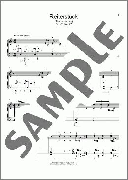The Horseman, Op. 68, No. 23(Robert Schumann) 楽譜 ピアノ（ソロ） ダウンロード