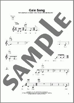 Gale Song(The Lumineers) 楽譜 ウクレレ（弾き語り） ダウンロード