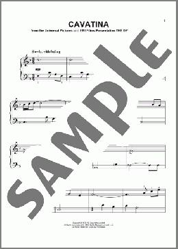 Cavatina(Stanley Myers) 楽譜 その他 ダウンロード