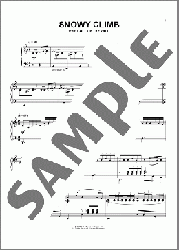 Snowy Climb (from The Call Of The Wild) (arr. Batu Sener)(John Powell) 楽譜 ピアノ（ソロ） ダウンロード