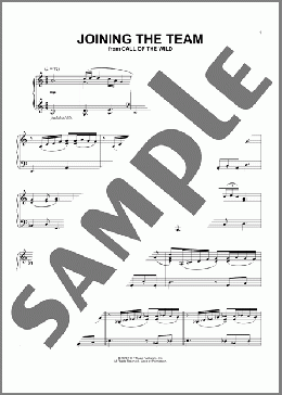 Joining The Team (from The Call Of The Wild) (arr. Batu Sener)(John Powell) 楽譜 ピアノ（ソロ） ダウンロード