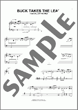 Buck Takes The Lead (from The Call Of The Wild) (arr. Batu Sener)(John Powell) 楽譜 ピアノ（ソロ） ダウンロード