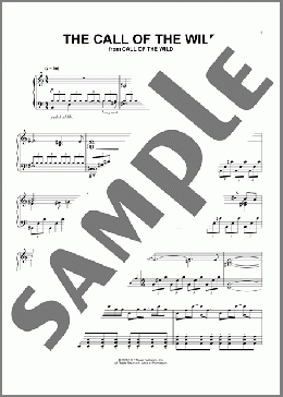 The Call Of The Wild (from The Call Of The Wild) (arr. Batu Sener)(John Powell) 楽譜 ピアノ（ソロ） ダウンロード