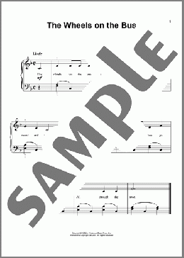 The Wheels On The Bus (arr. Denes Agay)(Traditional) 楽譜 ピアノ（ソロ） ダウンロード