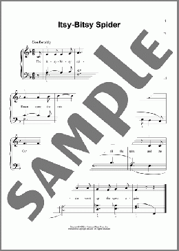 Itsy Bitsy Spider (arr. Denes Agay)(Traditional) 楽譜 ピアノ（ソロ） ダウンロード