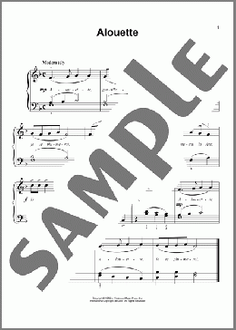 Alouette (arr. Denes Agay)(Traditional) 楽譜 ピアノ（ソロ） ダウンロード