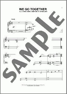 We Go Together (from The Rise Of Skywalker)(John Williams) 楽譜 ピアノ（ソロ） ダウンロード