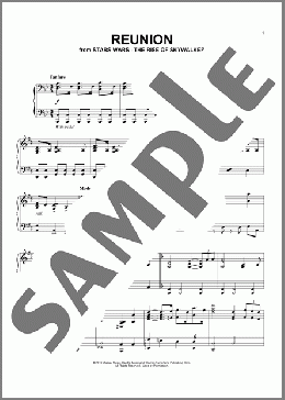 Reunion (from The Rise Of Skywalker)(John Williams) 楽譜 ピアノ（ソロ） ダウンロード