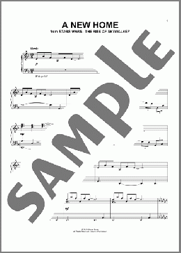 A New Home (from The Rise Of Skywalker)(John Williams) 楽譜 ピアノ（ソロ） ダウンロード