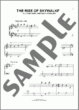 The Rise Of Skywalker (from The Rise Of Skywalker)(John Williams) 楽譜 ピアノ（ソロ） ダウンロード