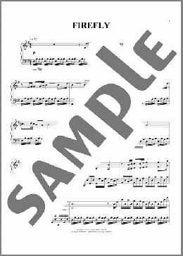 Firefly(Ola Gjeilo) 楽譜 ピアノ（ソロ） ダウンロード