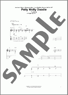 Polly Wolly Doodle(Traditional American Minstrel) 楽譜 ギター（その他） ダウンロード