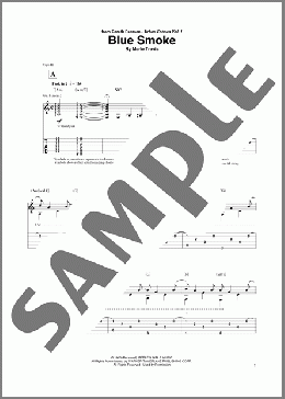 Blue Smoke(Merle Travis) 楽譜 ギター（その他） ダウンロード