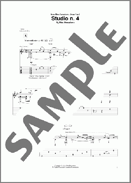 Studio n. 4(Pino Forastiere) 楽譜 ギター（その他） ダウンロード