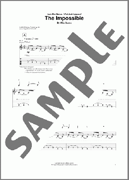 The Impossible(Mike Dawes) 楽譜 ギター（その他） ダウンロード