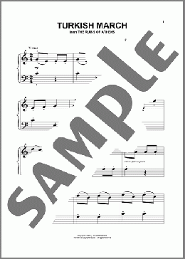 Turkish March(Ludwig Van Beethoven) 楽譜 その他 ダウンロード