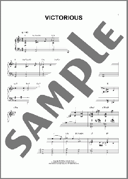 Victorious(David Foster) 楽譜 ピアノ（ソロ） ダウンロード