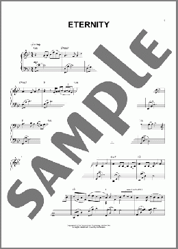 Eternity(David Foster) 楽譜 ピアノ（ソロ） ダウンロード