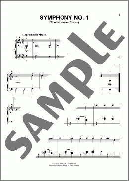 Symphony No. 1, Third Movement Excerpt(Ludwig Van Beethoven) 楽譜 ピアノ（ソロ） ダウンロード