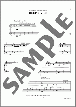 Deep River (arr. Brad Nix)(African-American Spiritual) 楽譜 ピアノ（ソロ） ダウンロード