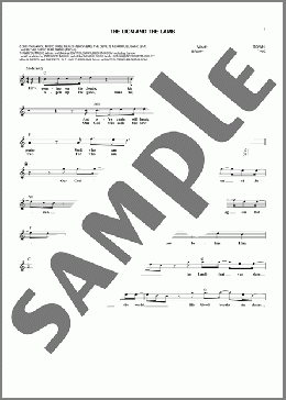 The Lion And The Lamb(Big Daddy Weave) 楽譜 その他 ダウンロード