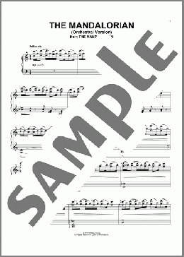 The Mandalorian (Orchestral Version) (from Star Wars: The Mandalorian)(Ludwig G?¶ransson) 楽譜 ピアノ（ソロ） ダウンロード