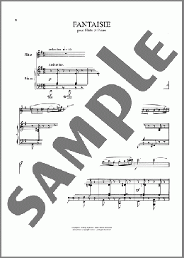 Fantasie, Op. 79(Gabriel Faure) 楽譜 その他 ダウンロード