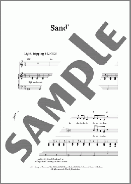 Sandbox(Shaina Taub) 楽譜 ピアノ & ボーカル ダウンロード