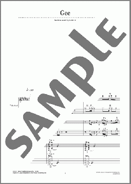 Gee(DEPAPEKO) 楽譜 ギタースコア 上級 ダウンロード