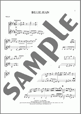 Billie Jean(Michael Jackson/David Cook) 楽譜 その他 ダウンロード