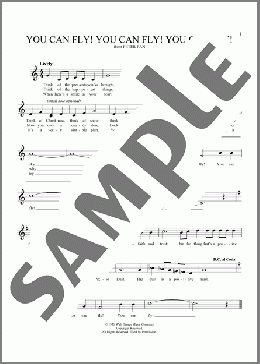 You Can Fly! You Can Fly! You Can Fly! (from Peter Pan)(Sammy Cahn/Sammy Fain) 楽譜 その他 ダウンロード