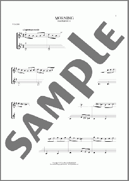 Morning(Edvard Grieg) 楽譜 その他 ダウンロード