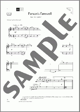 Parson's Farewell (Grade 1, list A3, from the ABRSM Piano Syllabus 2021 & 2022)(Trad. English) 楽譜 ピアノ（ソロ） ダウンロード